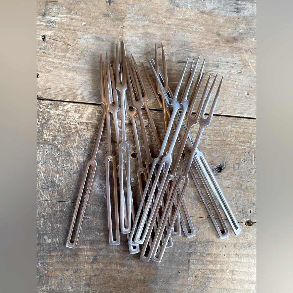 14 Dansk Mid Century Fondue Forks - Picture 1 of 4